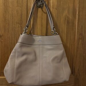 Coach Leather Shoulder Bag